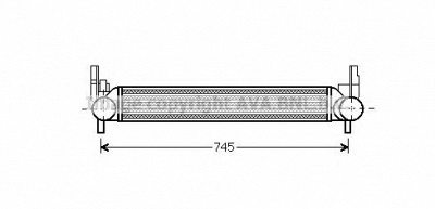 AVA QUALITY COOLING st4039 -  Интеркулер